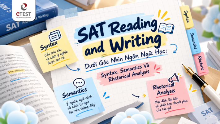 SAT Reading and Writing Dưới Góc Nhìn Ngôn Ngữ Học: Syntax, Semantics Và Rhetorical Analysis